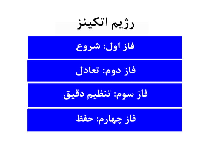 فازهای رژیم اتکینز